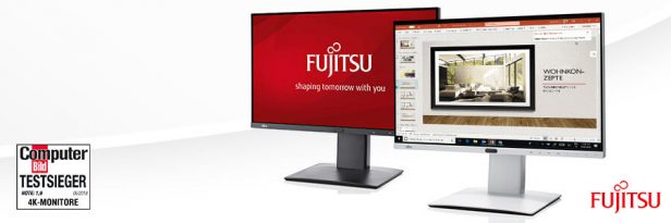 4K Monitor von Fujitsu überzeugt im Computer Bild Test